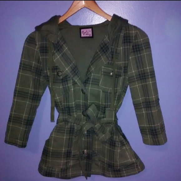 Green Plaid Jacket