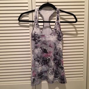 Lululemon Floral Tank Top Size 2