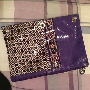 Vera Bradley Pencil Pouch in Simply Violet