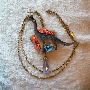 Funny Dinosaur Necklace