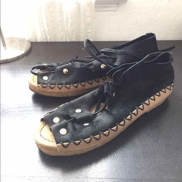 Jeffrey Campbell Karley Lace-Up Moc Flat 9