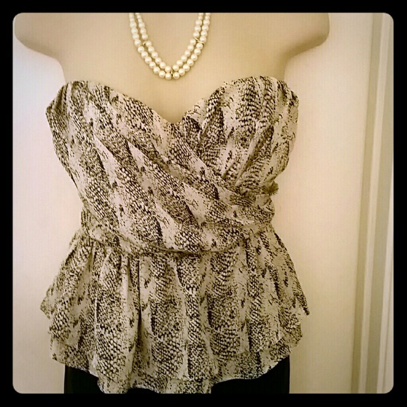 FINAL** PARKER peplum top with ruffled edges