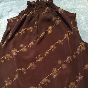 🐌cute little silk blouse  from limited🐌