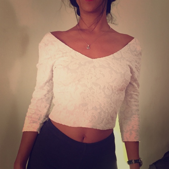 Sexy white top