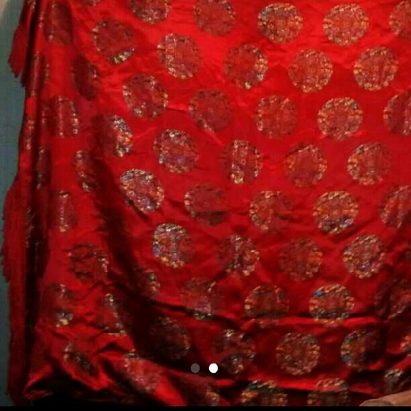 Nice red Oriental tapestry