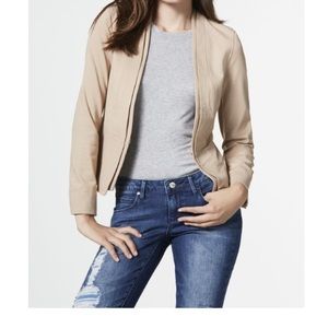 Taupe blazer jacket