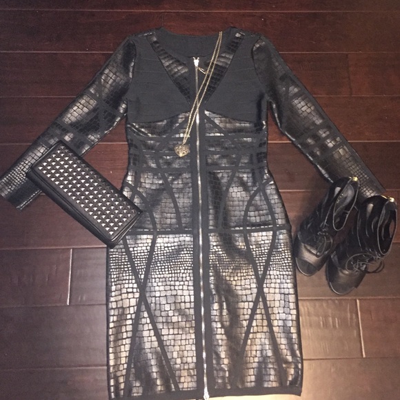 Black body con dress