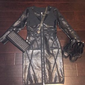 Black body con dress