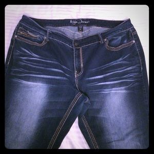 Dark Wash Plus Size 24 Ariya Jeans