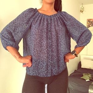 Boho sexy blouse