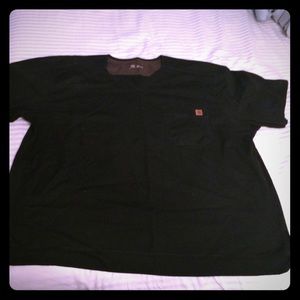 Men's Black 3X Carhartt Scrub Set