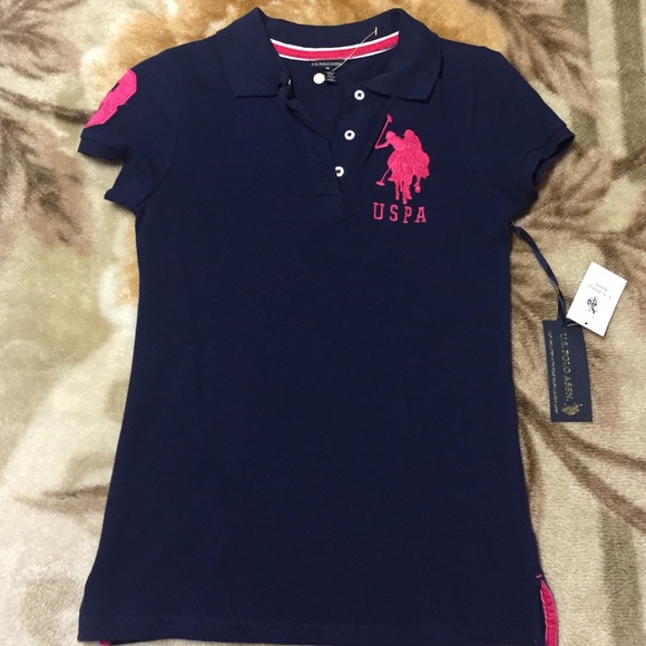 U.S Polo Assn. navy polo shirt