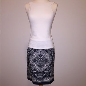 LOFT Printed Skirt