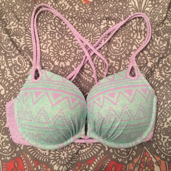 •Victoria Secret tribal PUSH UP bikini•