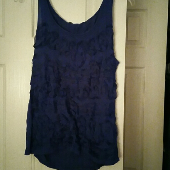 Cobalt blue tank