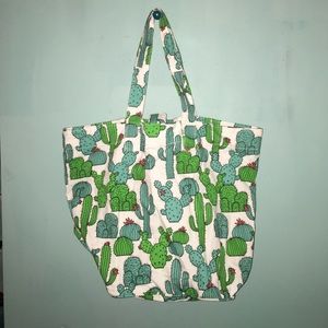cactus beach bag