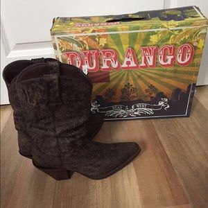 Durango crush cowboy boots