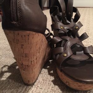 Banana Republic Brown Wedges