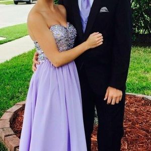 Lavender Prom Dress