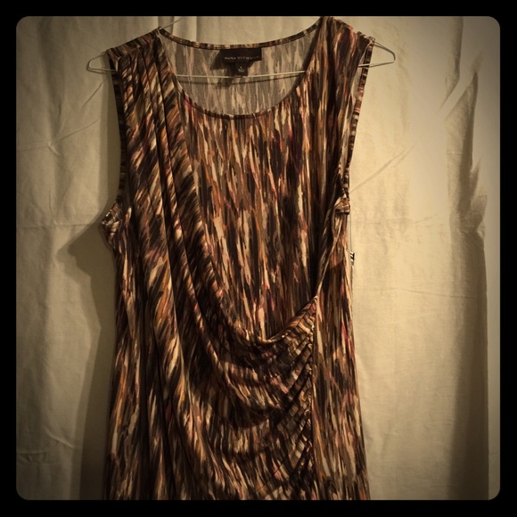 Dana Buchman long dress size large cobblestone