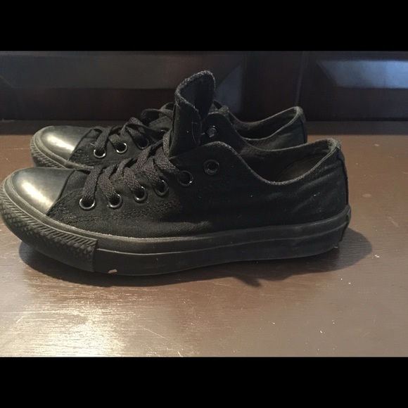 Converse-all black