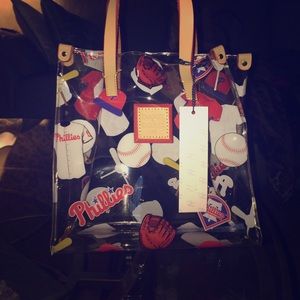 Brand new dooney and Burke Phillies baseball RARE