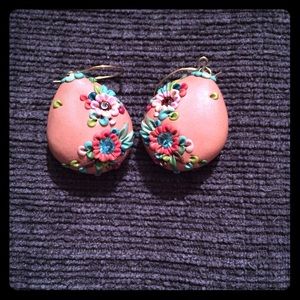 Jennifer Morris polymer clay earrings