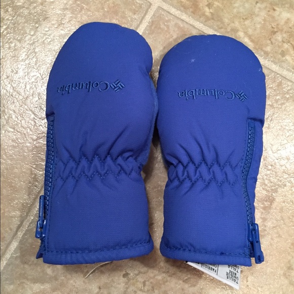 Columbia infant mittens