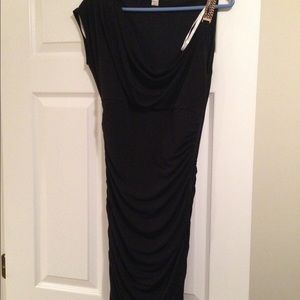 NWOT Boston Proper black cocktail dress.