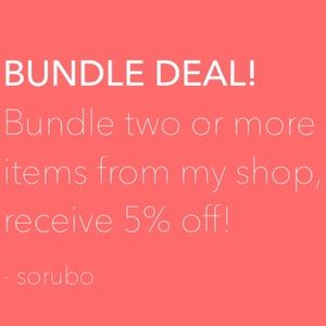 Bundle deal!