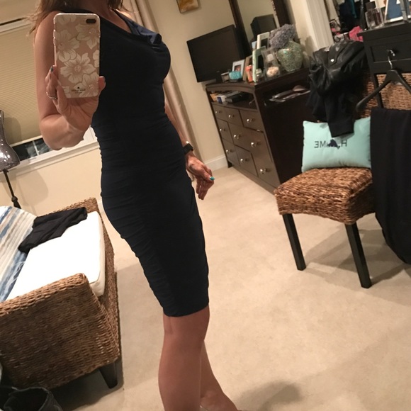 NWT Navy cocktail dress - Picture 4 of 7