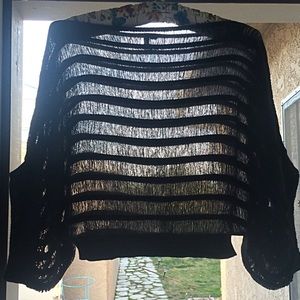 Material Girl Crop Sweater