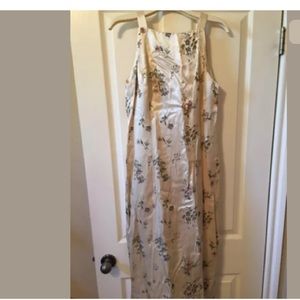Women's Long Floral Dress Size 7