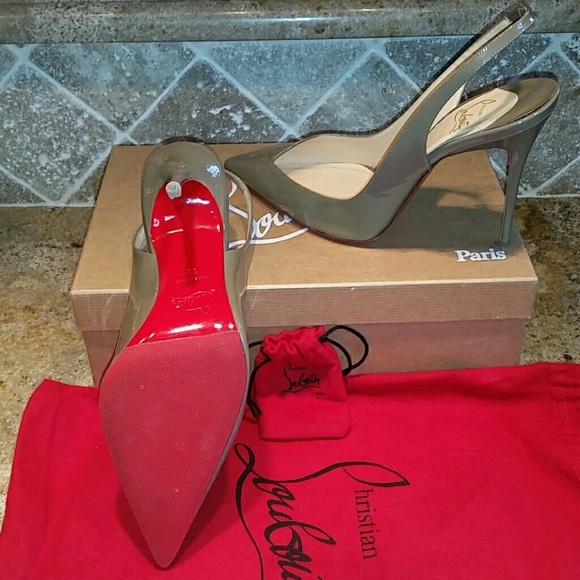 Fleuve 100 Patent sling back - Picture 4 of 4