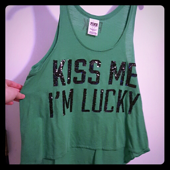 ✌CRAZY SALE PINK sequin lucky tank