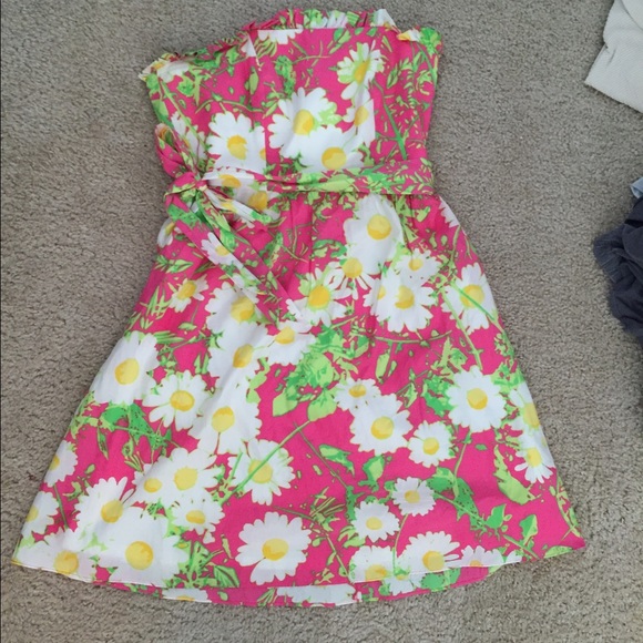 Strapless Lilly Pultizer Dress