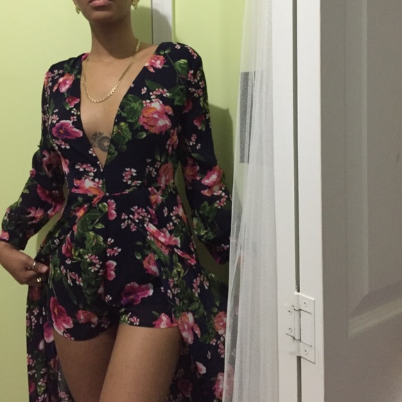 Floral Romper