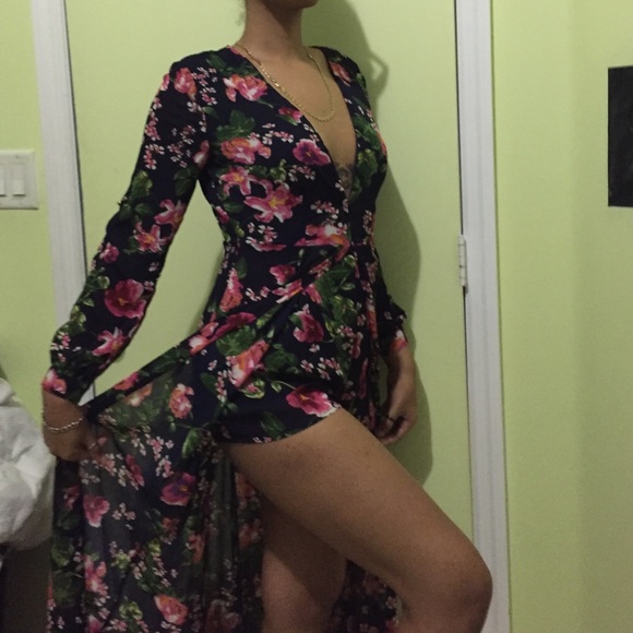 Floral Romper - Picture 2 of 3