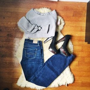 Grey oversized Sweater✨🎉