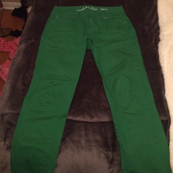 Green jeans