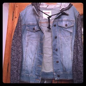 Mossimo Denim and Jersey Jacket