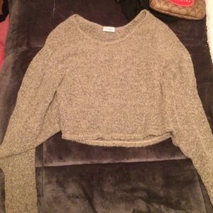 Cropped sweater from Tobi
