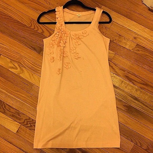 Jcrew shift dress in melon, CDs