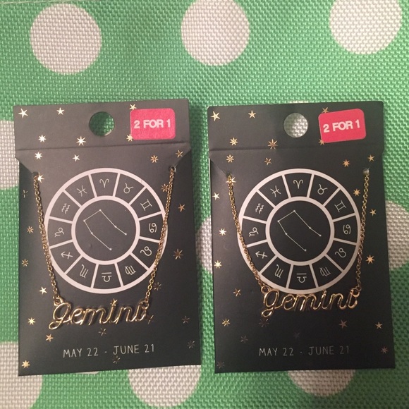 Gemini Necklaces ♊️♊️😝