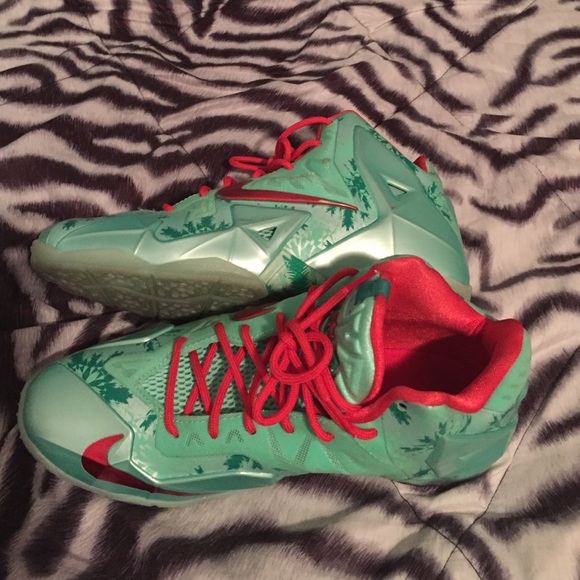 Lebron Christmas edition size 7 youth