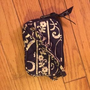 Vera Bradley Tech Case in Twirly Birds Navy