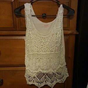 Lacy tank