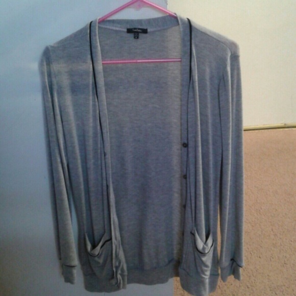 Grey cardigan