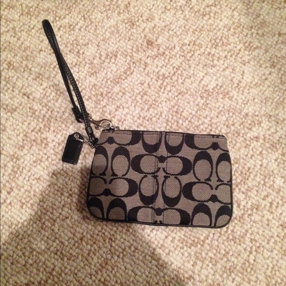 Authentic coach wristlet
