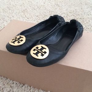 Gently used authentic Tory Burch Reva ballet flats